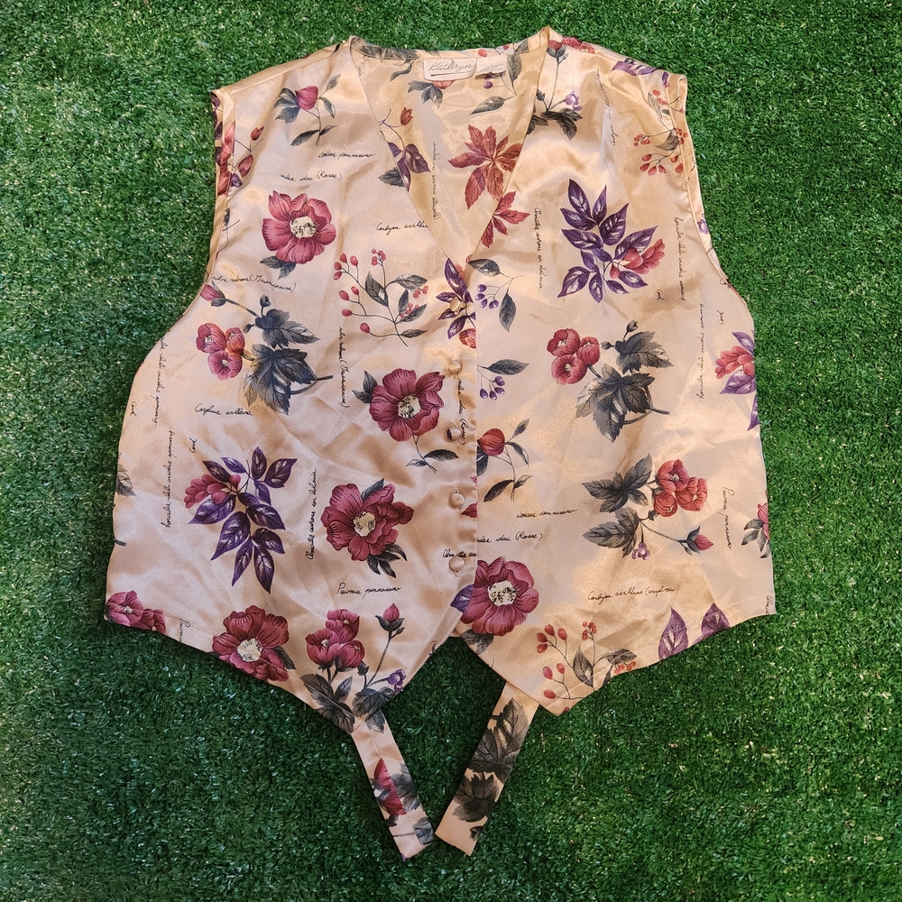 Floral Sleeveless Women's Top